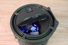 Load image into Gallery viewer, Collapsing Dice Tower STL file