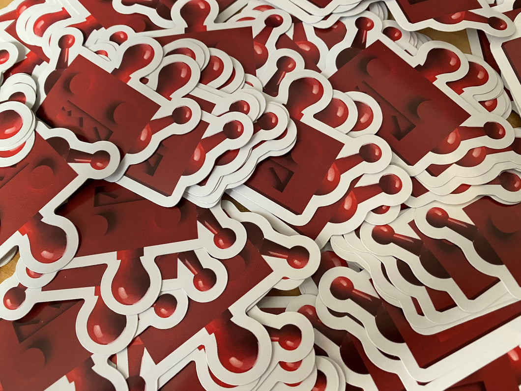 3D Printing World Mulbot Sticker